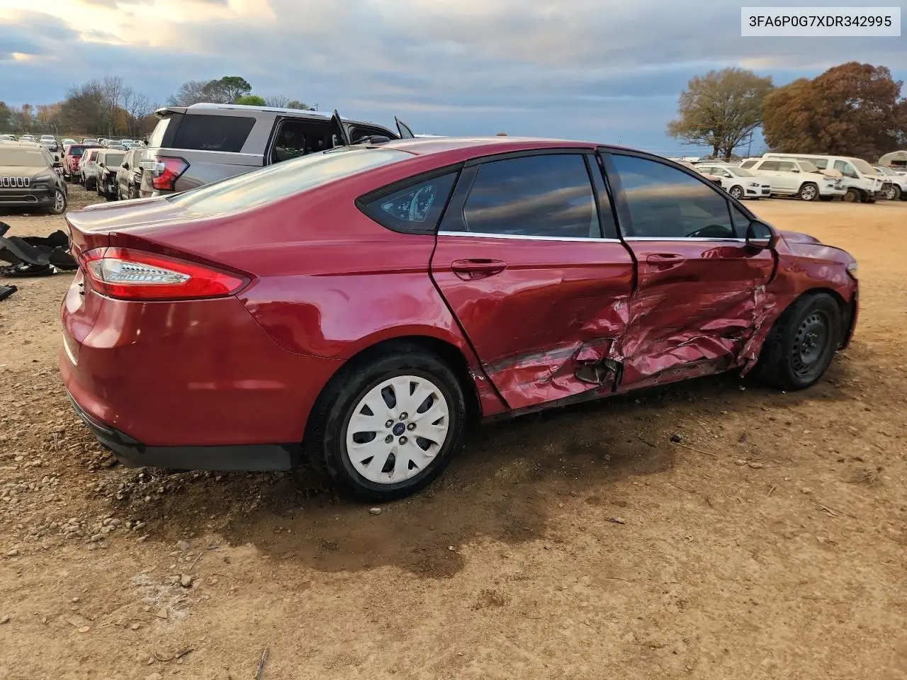 3FA6P0G7XDR342995 2013 Ford Fusion S