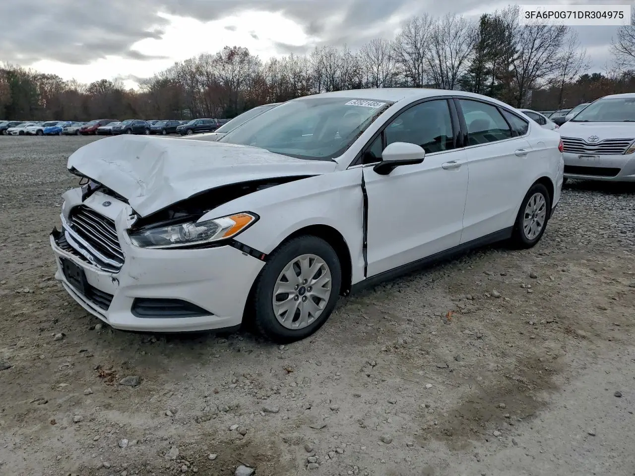 3FA6P0G71DR304975 2013 Ford Fusion S