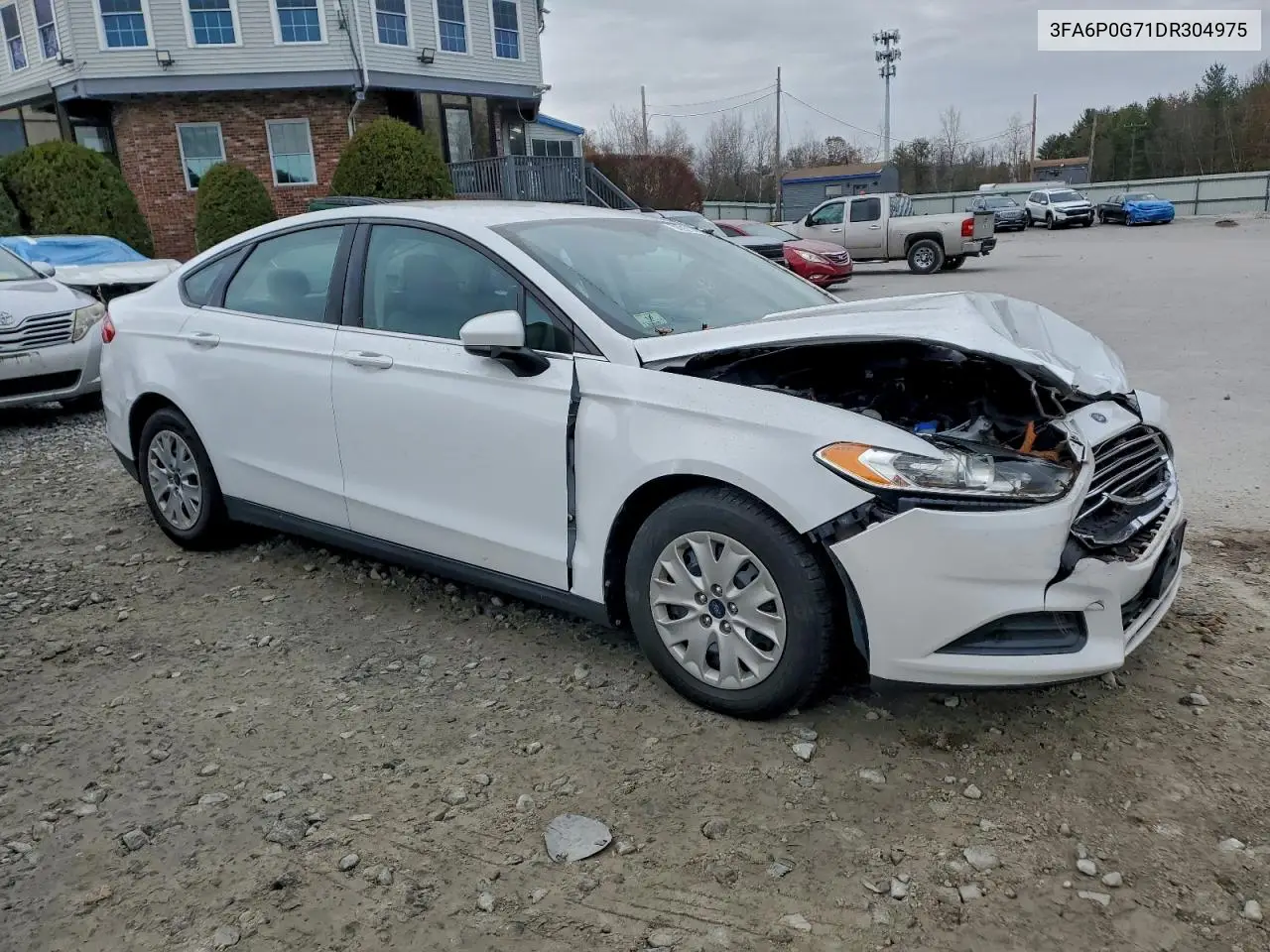 3FA6P0G71DR304975 2013 Ford Fusion S