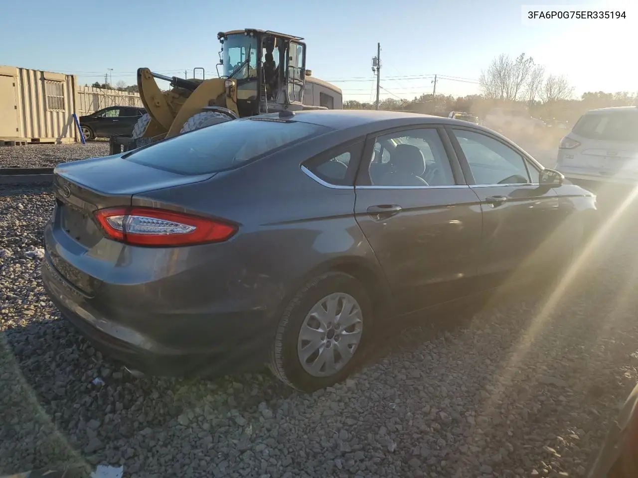 3FA6P0G75ER335194 2014 Ford Fusion S