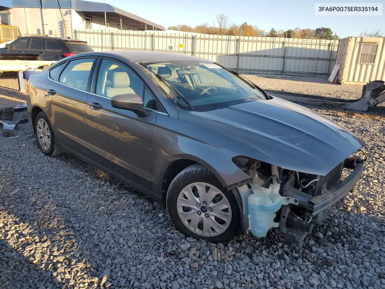 3FA6P0G75ER335194 2014 Ford Fusion S
