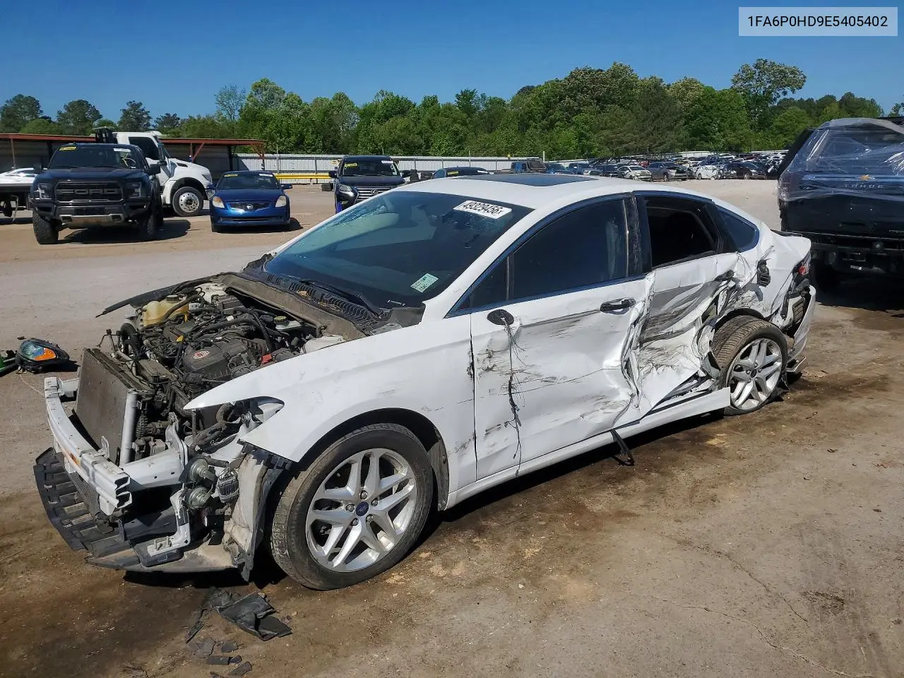 1FA6P0HD9E5405402 2014 Ford Fusion Se