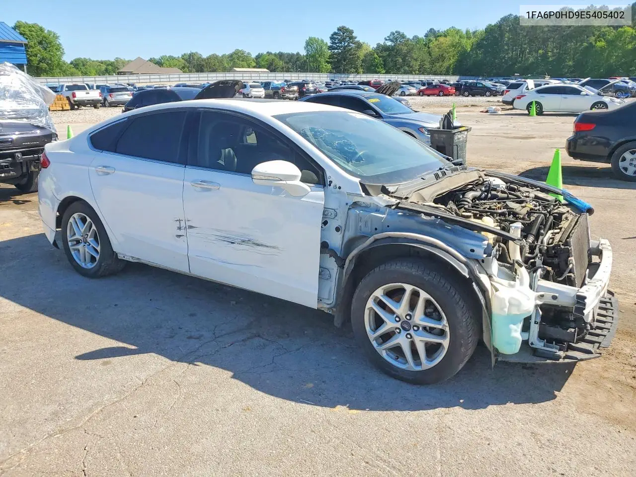1FA6P0HD9E5405402 2014 Ford Fusion Se