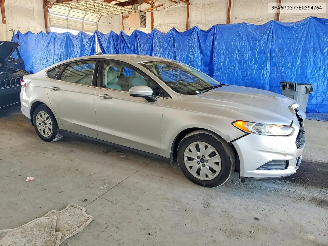 2014 Ford Fusion S VIN: 3FA6P0G77ER394764 Lot: 58035966