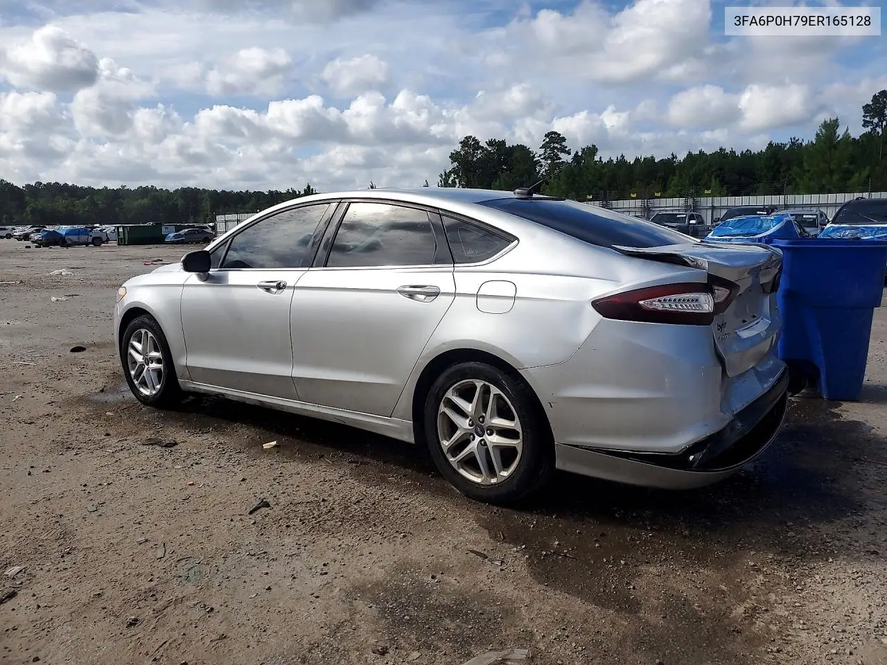 2014 Ford Fusion Se VIN: 3FA6P0H79ER165128 Lot: 60245786