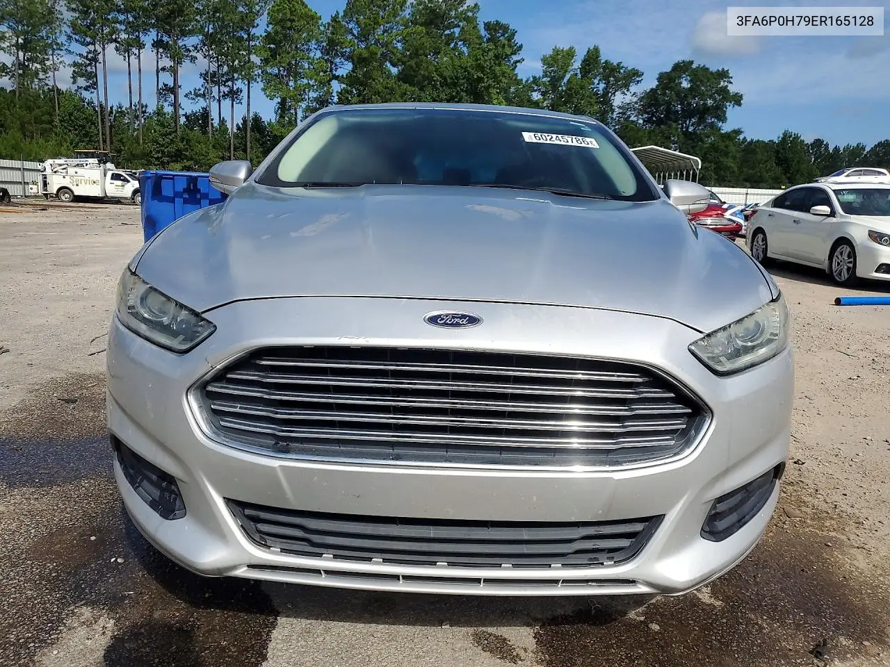2014 Ford Fusion Se VIN: 3FA6P0H79ER165128 Lot: 60245786