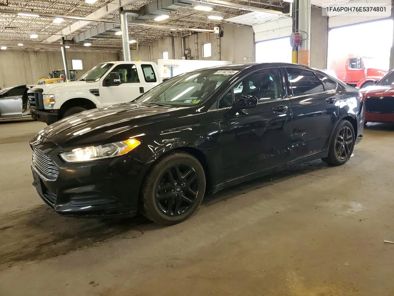 2014 Ford Fusion Se VIN: 1FA6P0H76E5374801 Lot: 61162166