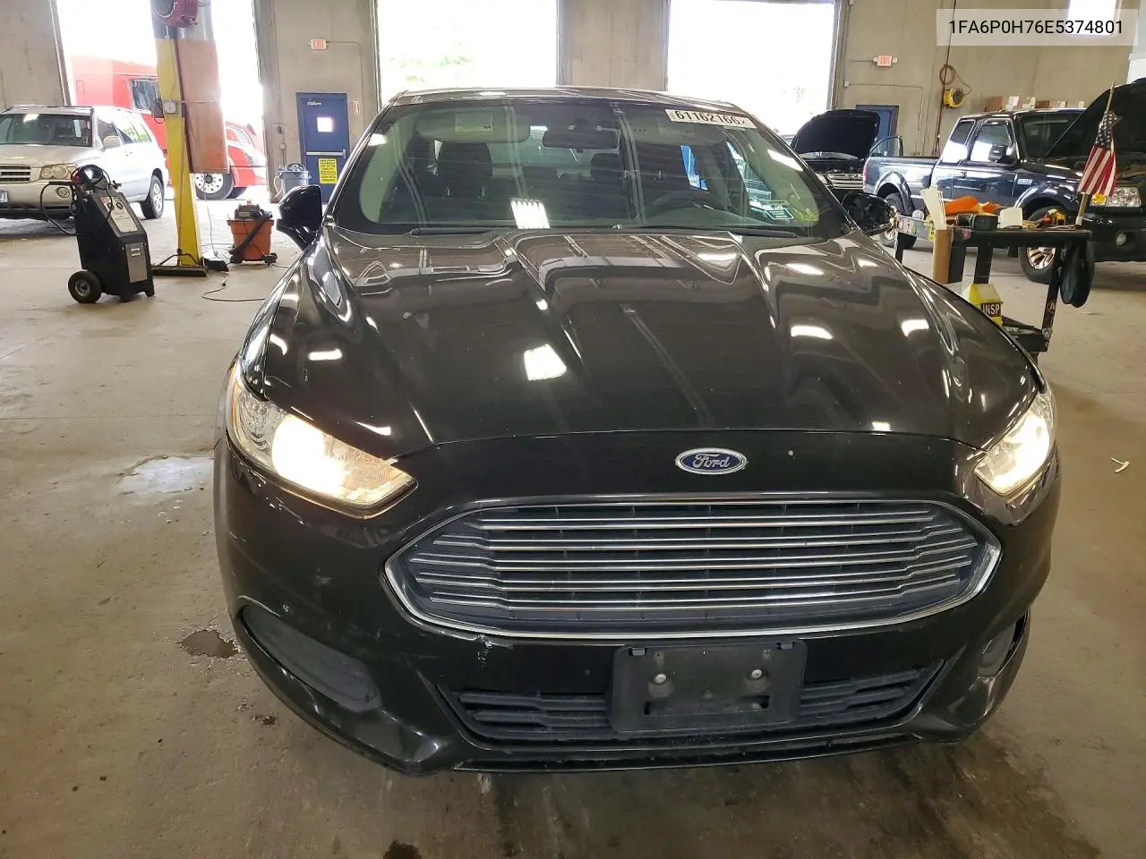 2014 Ford Fusion Se VIN: 1FA6P0H76E5374801 Lot: 61162166