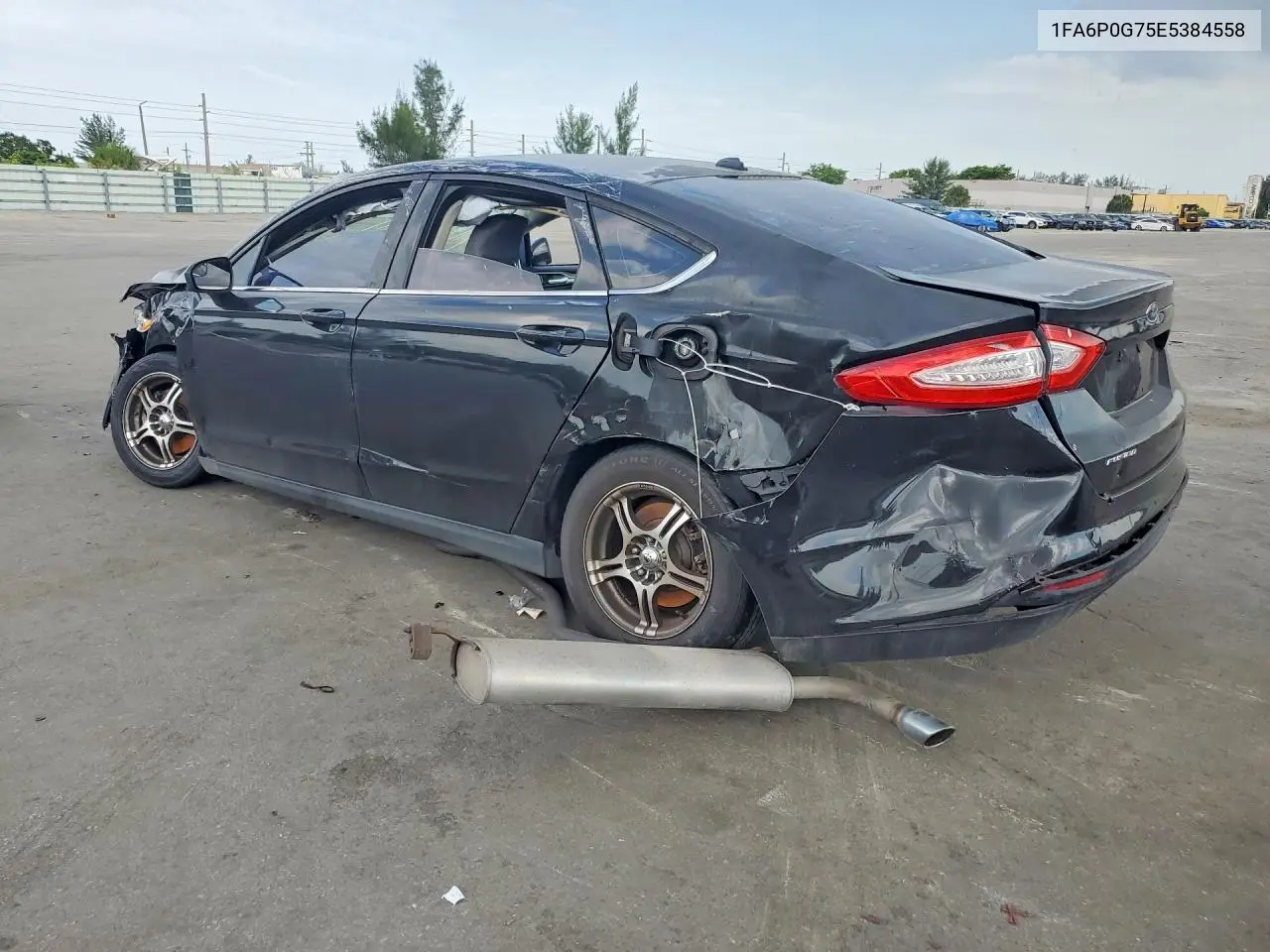 2014 Ford Fusion S VIN: 1FA6P0G75E5384558 Lot: 61461566