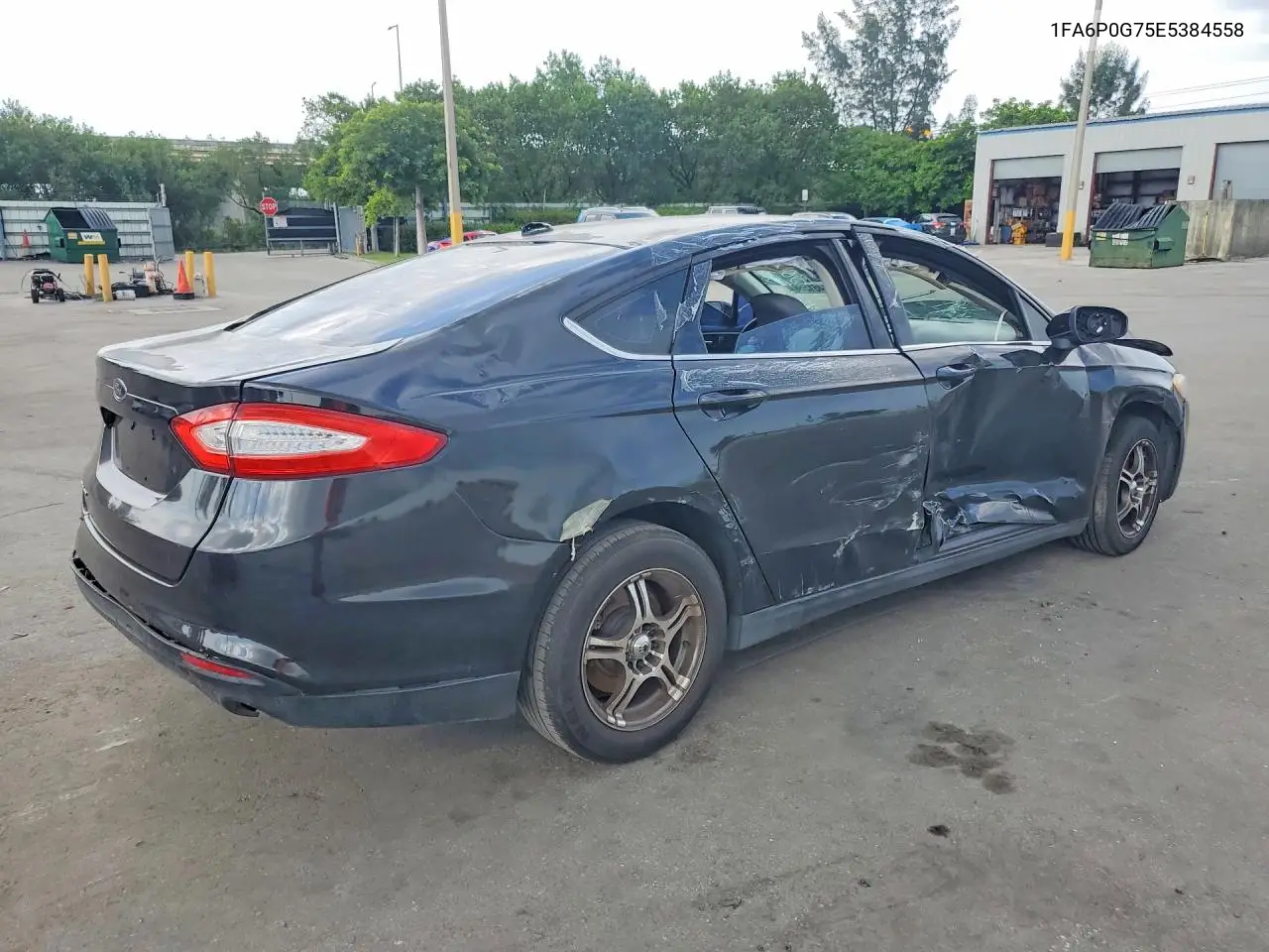2014 Ford Fusion S VIN: 1FA6P0G75E5384558 Lot: 61461566