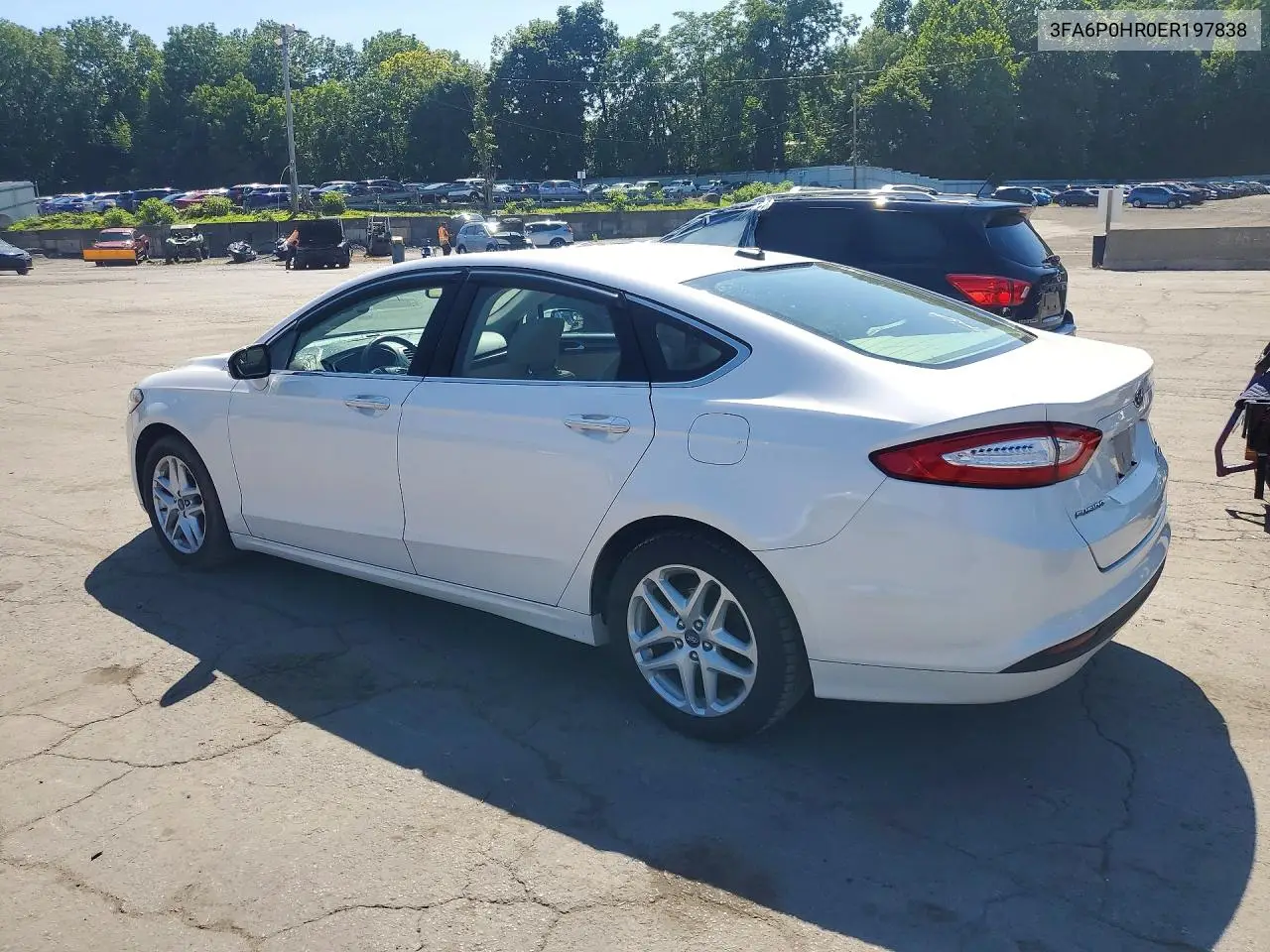 2014 Ford Fusion Se VIN: 3FA6P0HR0ER197838 Lot: 61846446