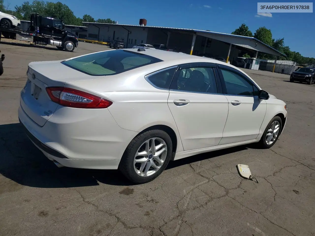 2014 Ford Fusion Se VIN: 3FA6P0HR0ER197838 Lot: 61846446