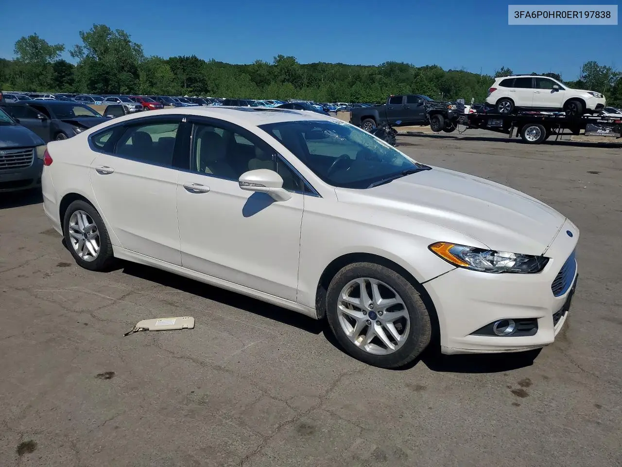 2014 Ford Fusion Se VIN: 3FA6P0HR0ER197838 Lot: 61846446