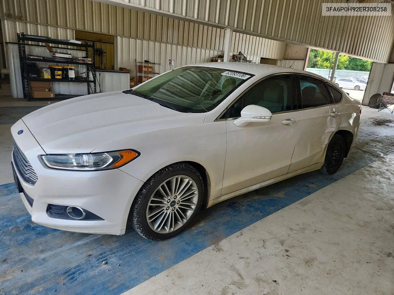 3FA6P0H92ER308258 2014 Ford Fusion Se
