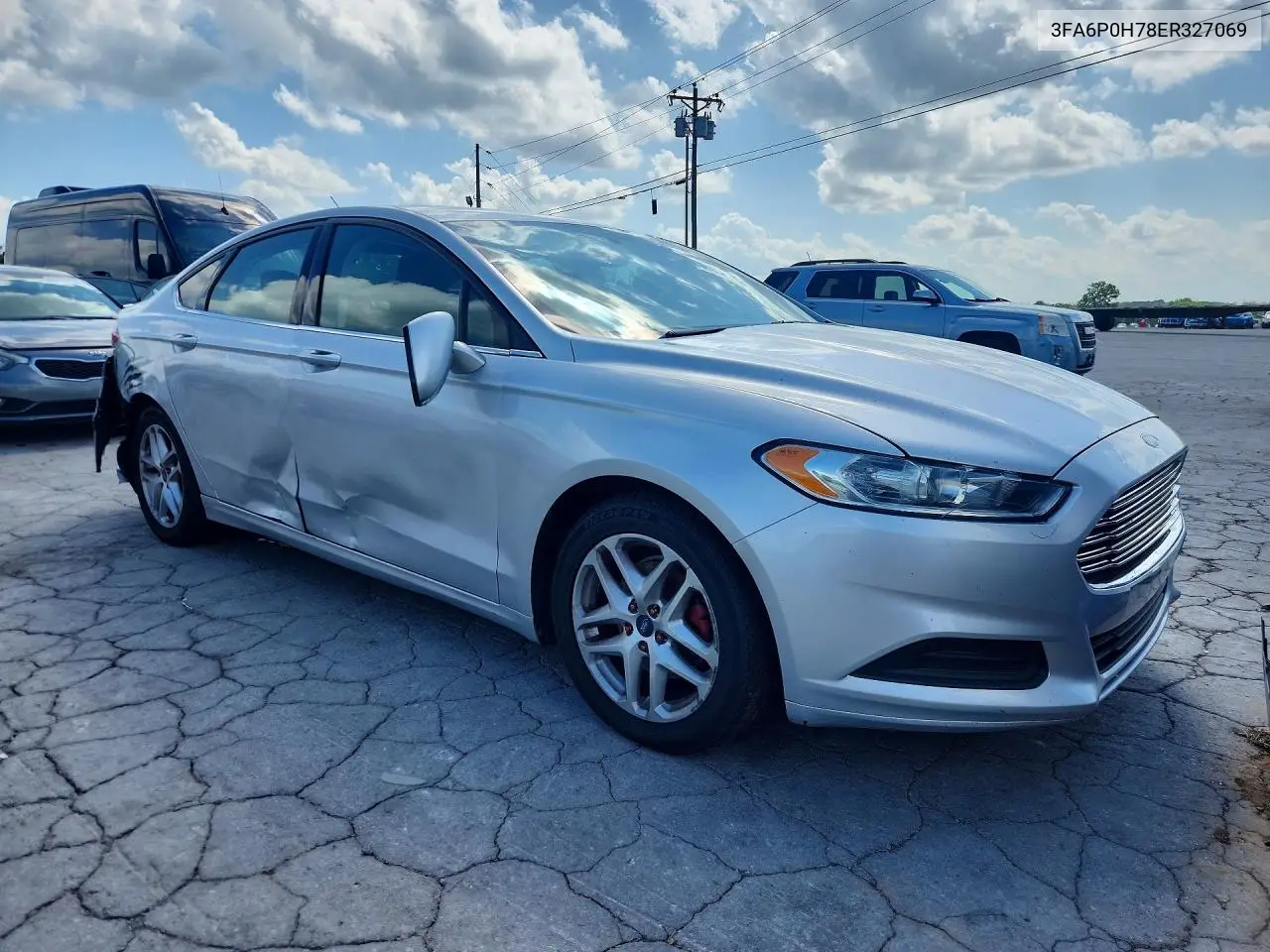 2014 Ford Fusion Se VIN: 3FA6P0H78ER327069 Lot: 62094406