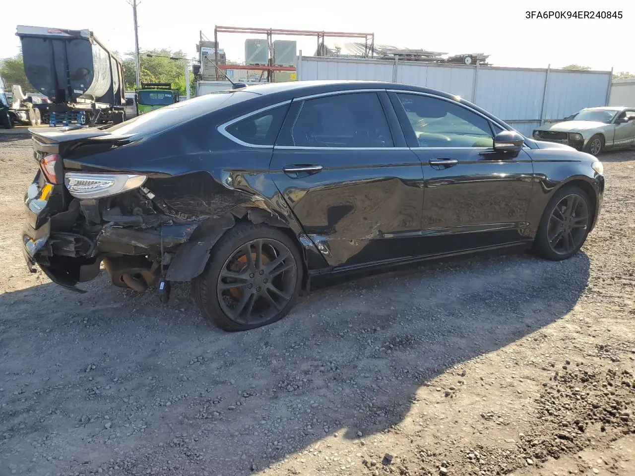 3FA6P0K94ER240845 2014 Ford Fusion Titanium