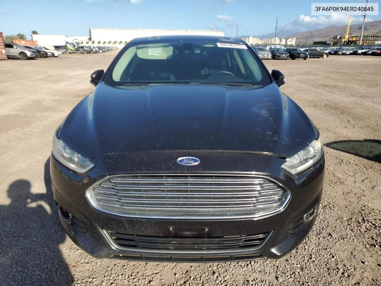 3FA6P0K94ER240845 2014 Ford Fusion Titanium