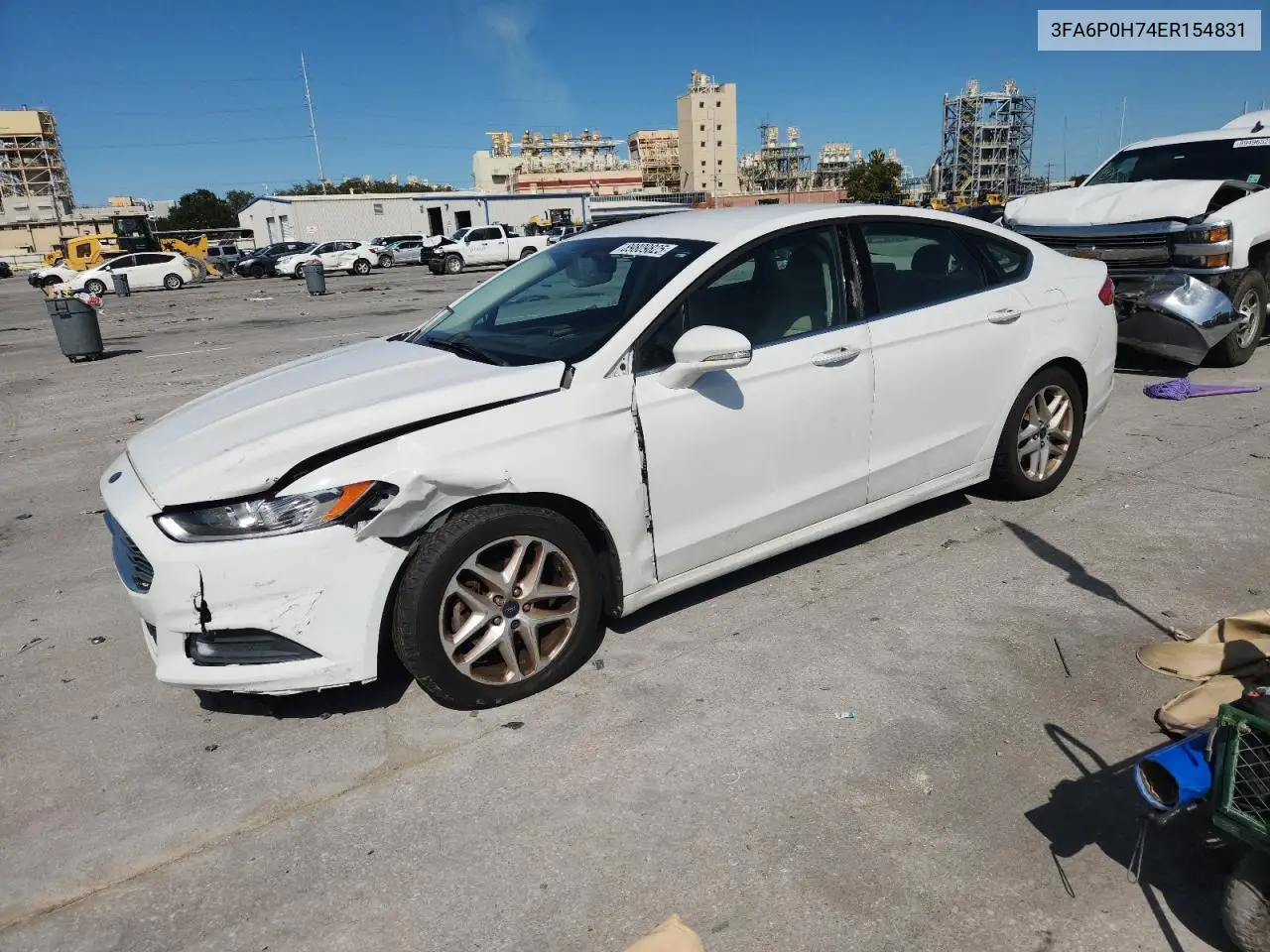 3FA6P0H74ER154831 2014 Ford Fusion Se