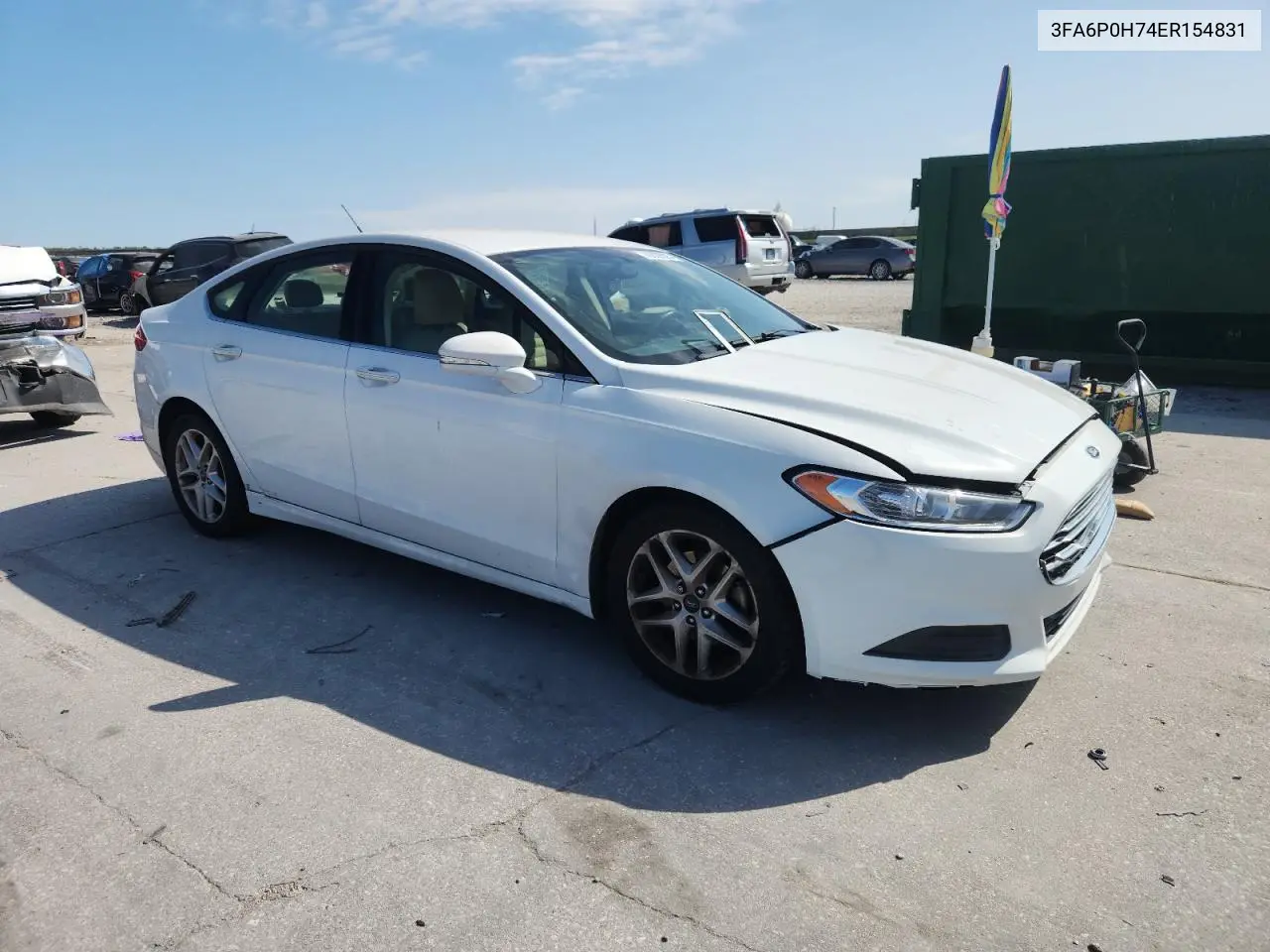 3FA6P0H74ER154831 2014 Ford Fusion Se