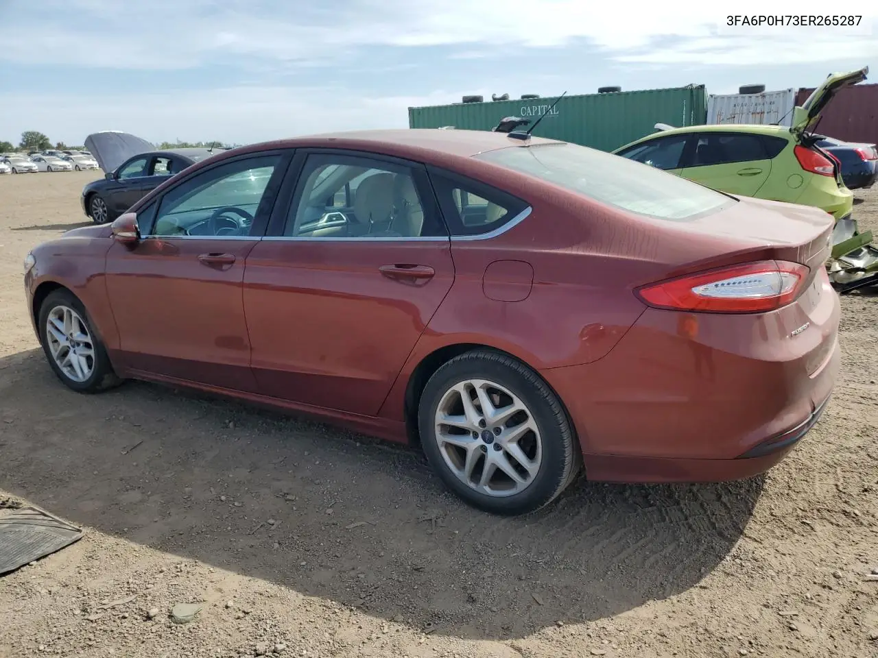 3FA6P0H73ER265287 2014 Ford Fusion Se