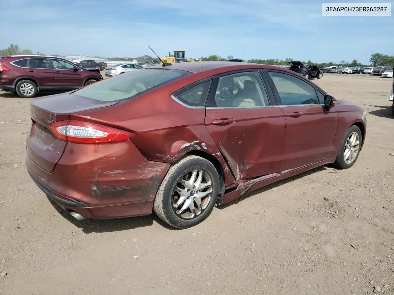 3FA6P0H73ER265287 2014 Ford Fusion Se