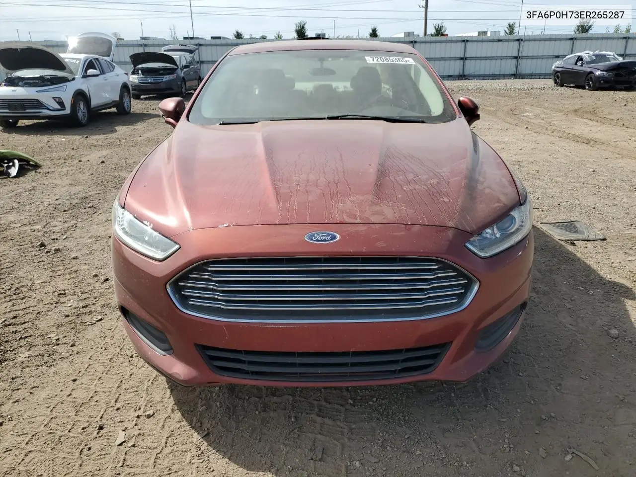 3FA6P0H73ER265287 2014 Ford Fusion Se