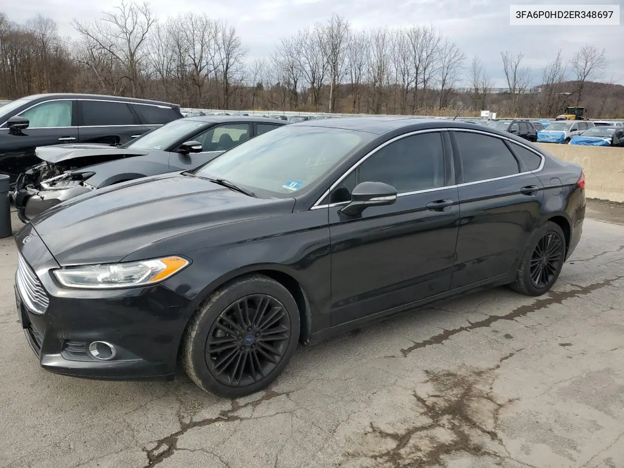 3FA6P0HD2ER348697 2014 Ford Fusion Se