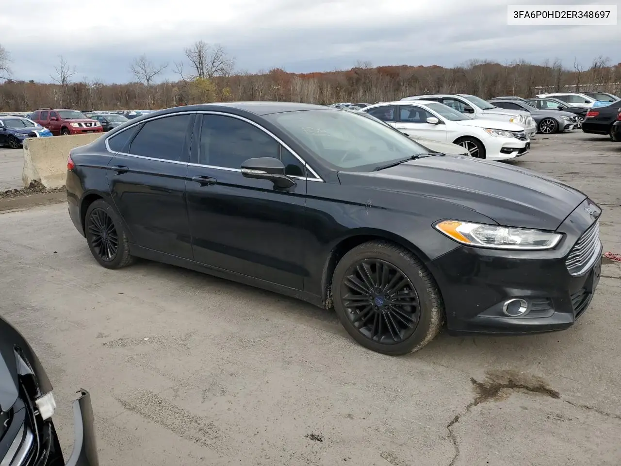 3FA6P0HD2ER348697 2014 Ford Fusion Se