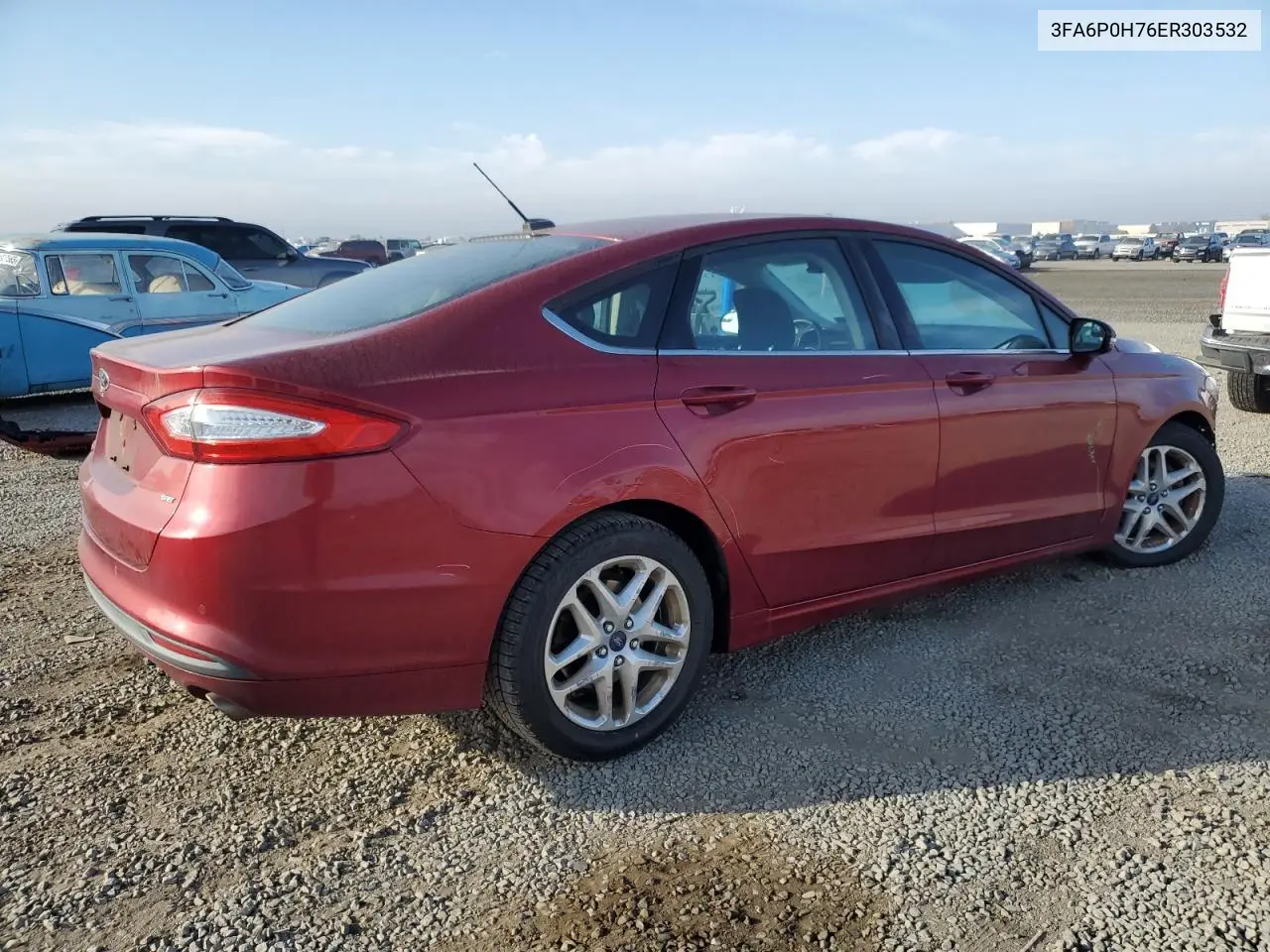 3FA6P0H76ER303532 2014 Ford Fusion Se