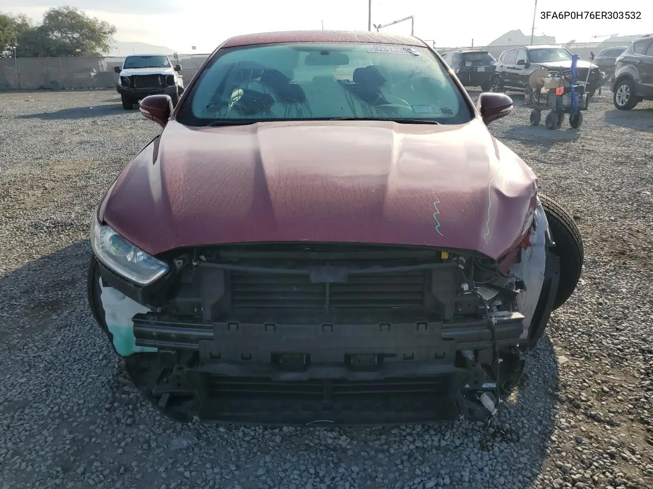 3FA6P0H76ER303532 2014 Ford Fusion Se