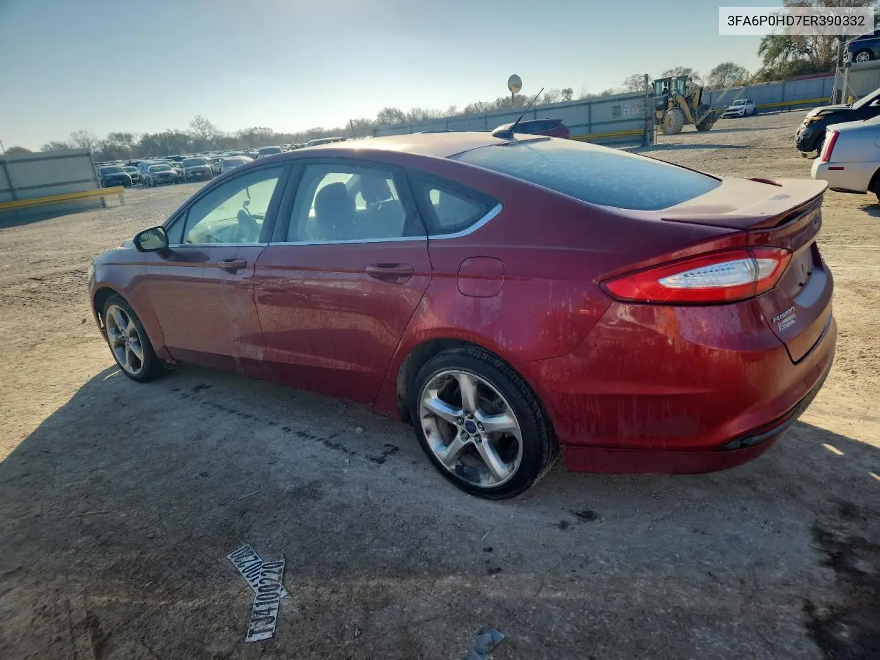 3FA6P0HD7ER390332 2014 Ford Fusion Se