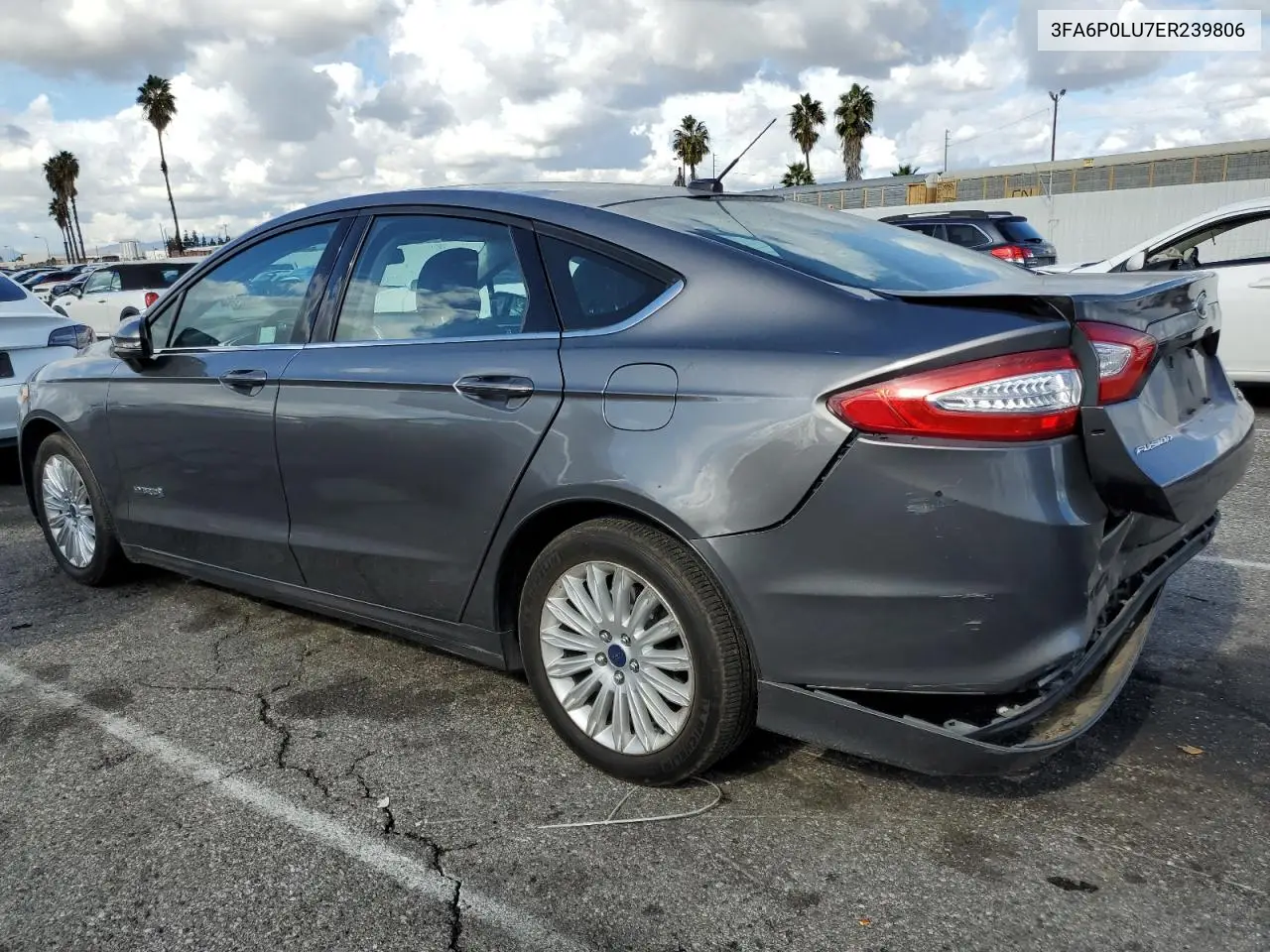3FA6P0LU7ER239806 2014 Ford Fusion Se Hybrid