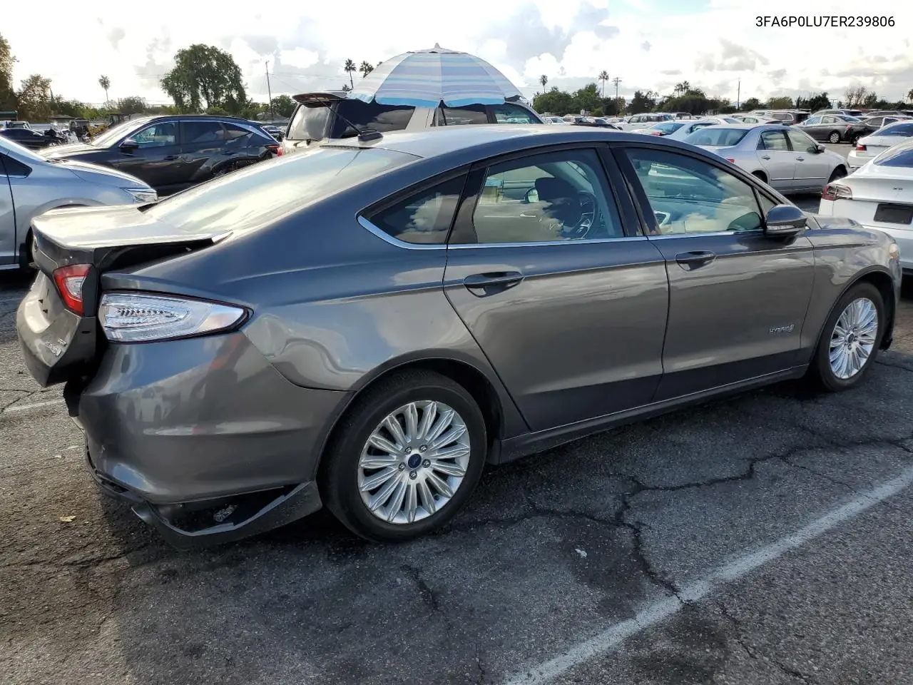 3FA6P0LU7ER239806 2014 Ford Fusion Se Hybrid