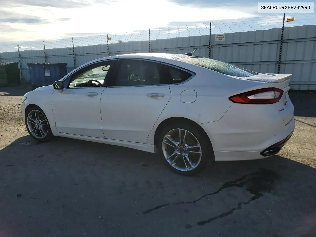 3FA6P0D9XER232990 2014 Ford Fusion Titanium