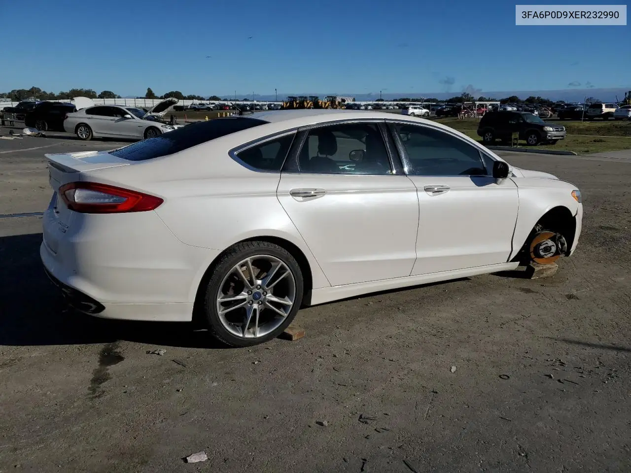 3FA6P0D9XER232990 2014 Ford Fusion Titanium