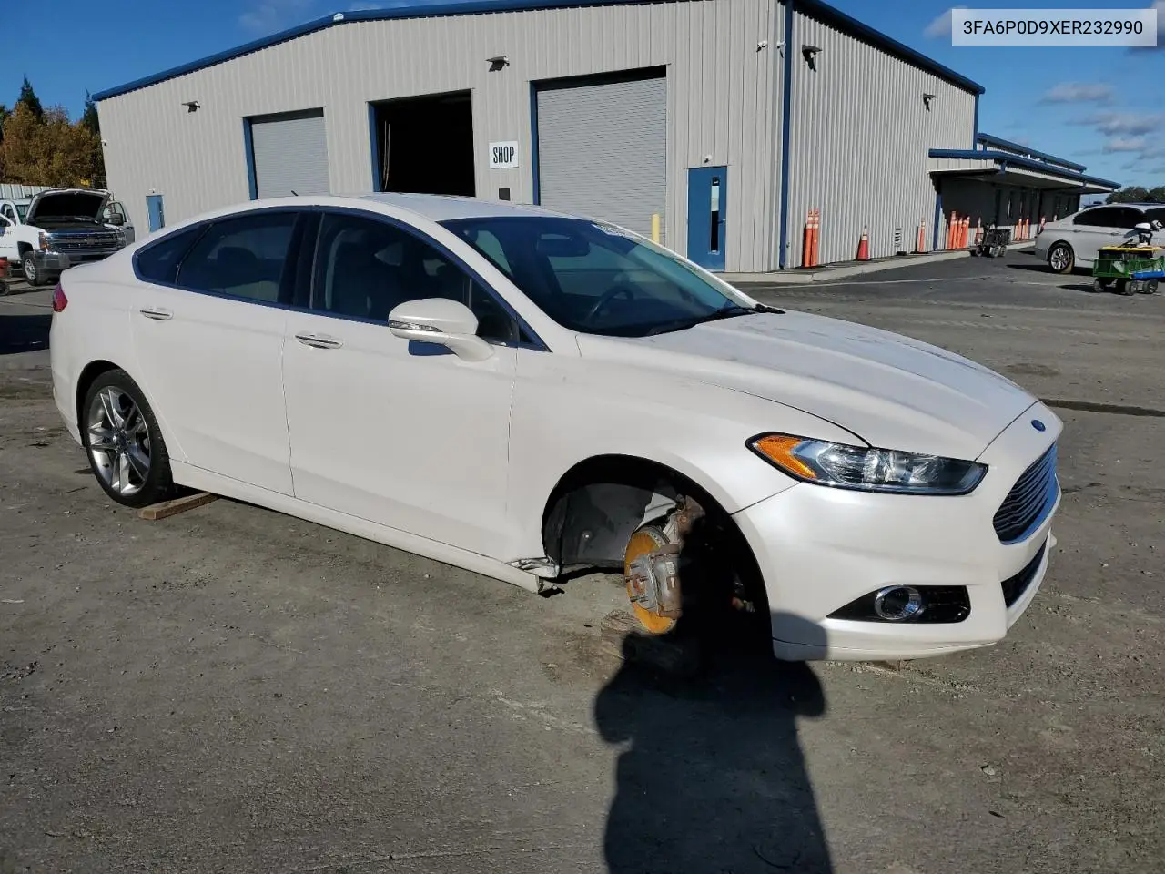 3FA6P0D9XER232990 2014 Ford Fusion Titanium