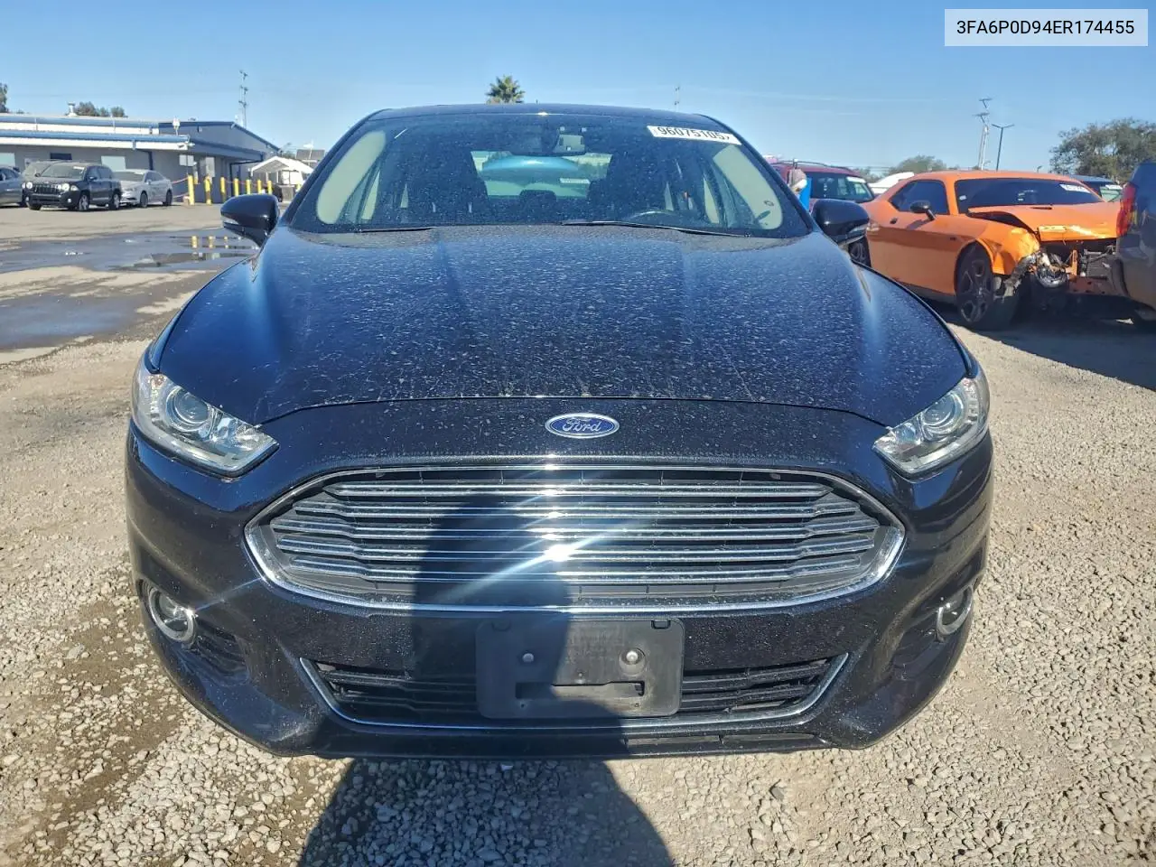 3FA6P0D94ER174455 2014 Ford Fusion Titanium