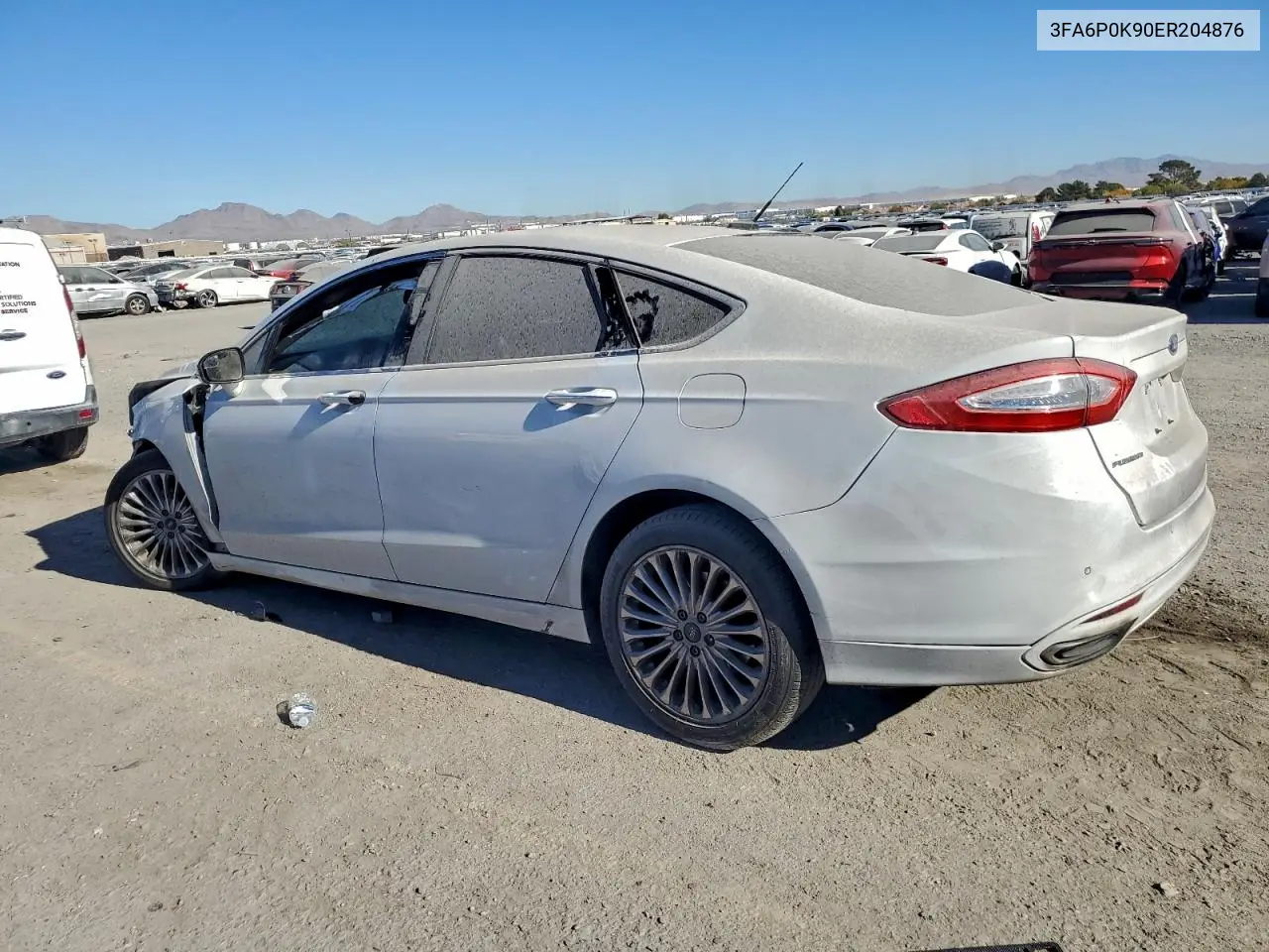 3FA6P0K90ER204876 2014 Ford Fusion Titanium