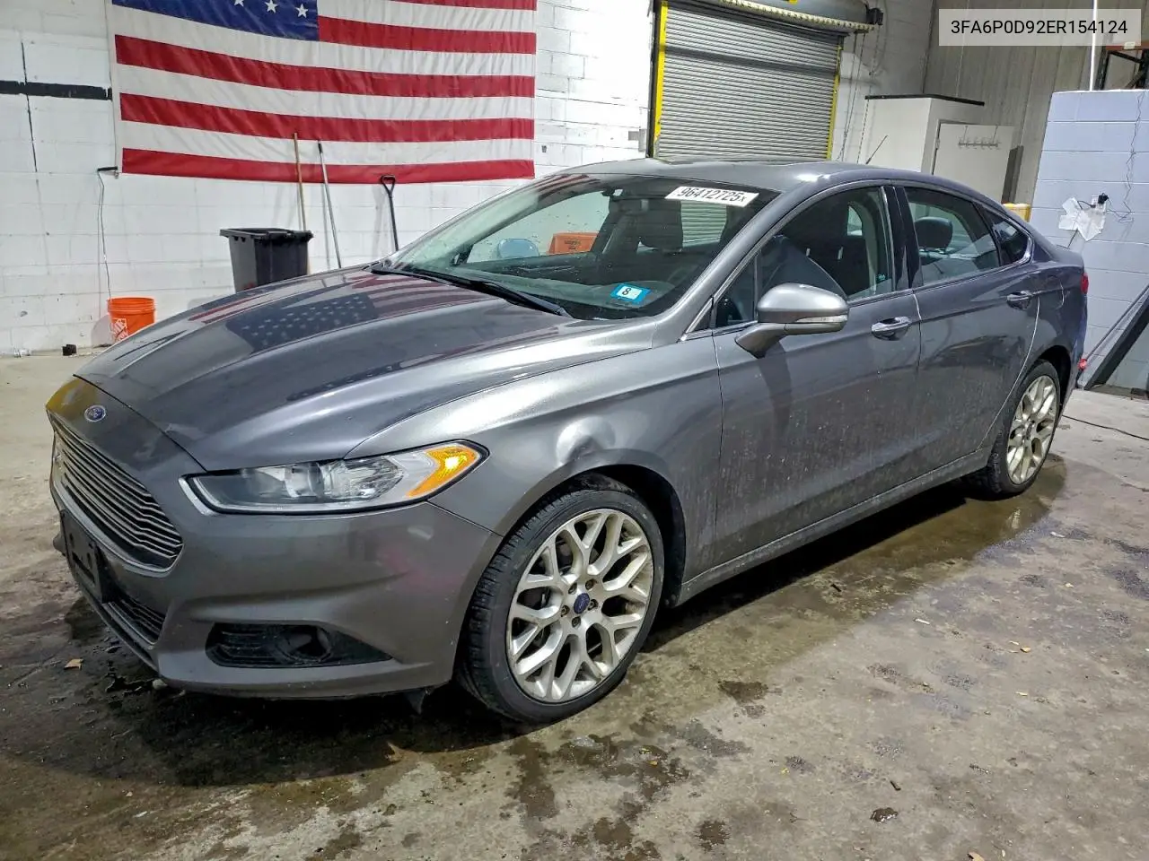 3FA6P0D92ER154124 2014 Ford Fusion Titanium
