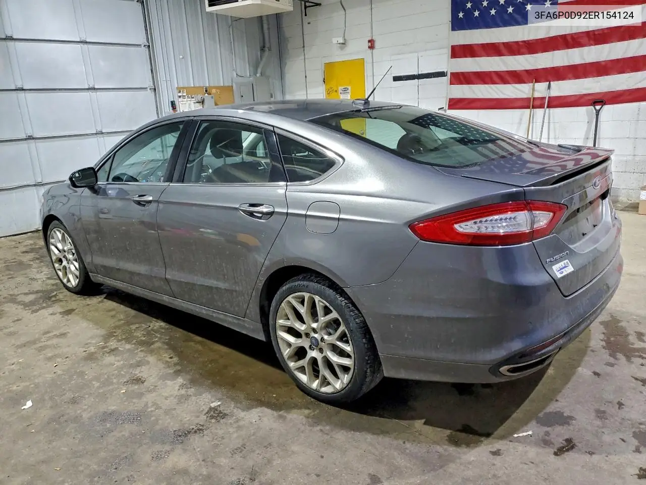 3FA6P0D92ER154124 2014 Ford Fusion Titanium