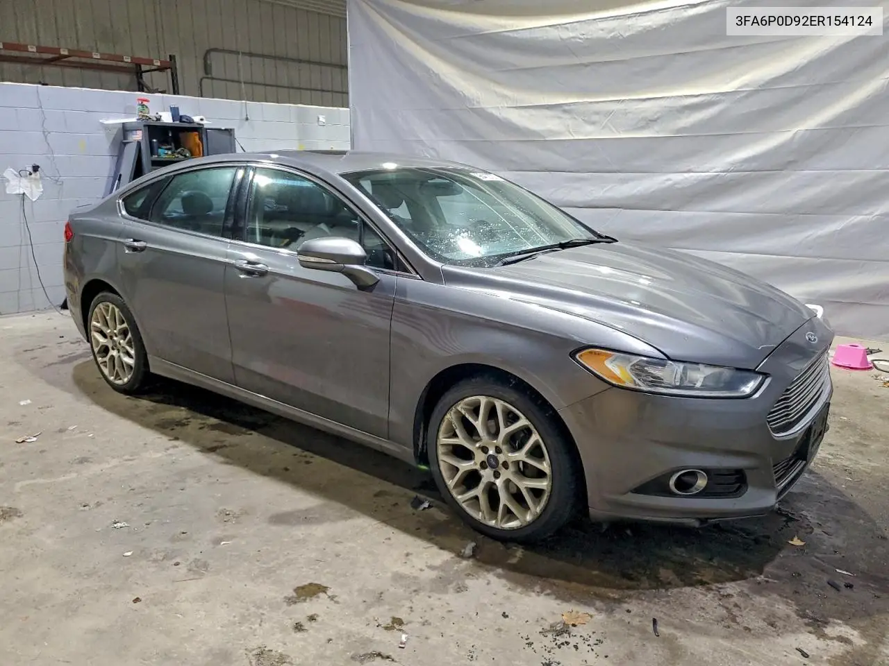 3FA6P0D92ER154124 2014 Ford Fusion Titanium
