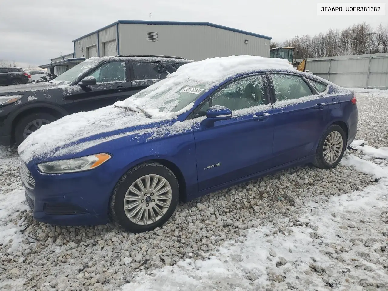 3FA6P0LU0ER381382 2014 Ford Fusion Se Hybrid
