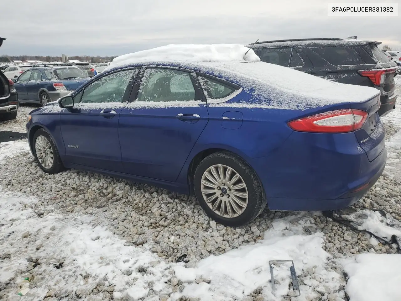 3FA6P0LU0ER381382 2014 Ford Fusion Se Hybrid