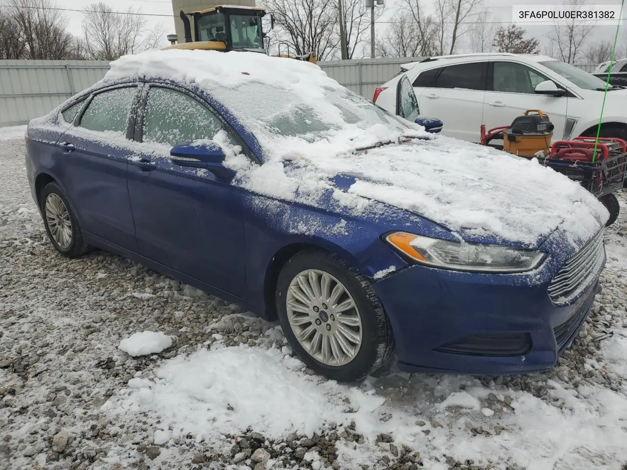 3FA6P0LU0ER381382 2014 Ford Fusion Se Hybrid