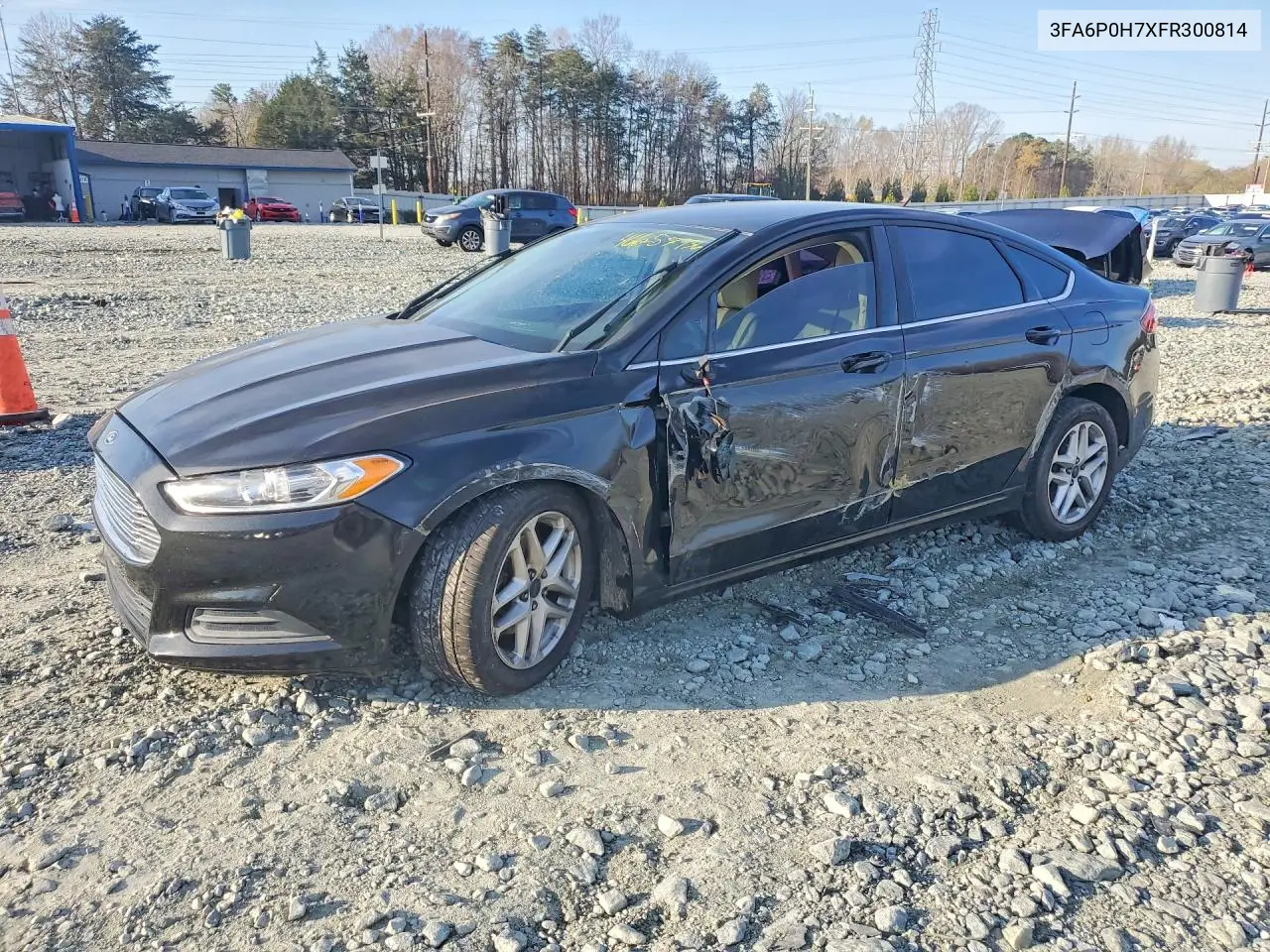 3FA6P0H7XFR300814 2015 Ford Fusion Se