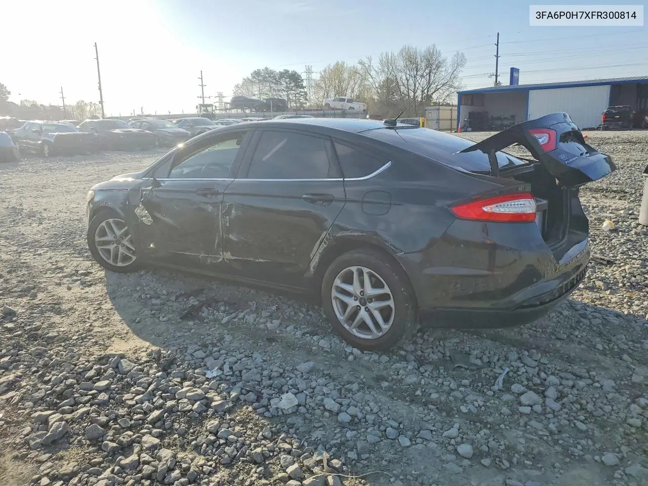 3FA6P0H7XFR300814 2015 Ford Fusion Se