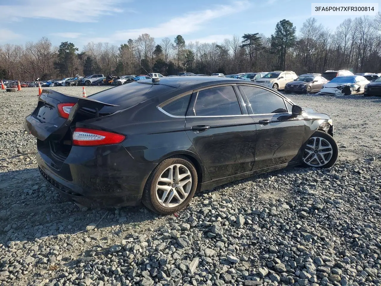 3FA6P0H7XFR300814 2015 Ford Fusion Se