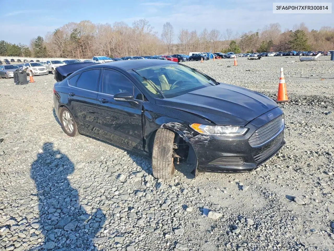 3FA6P0H7XFR300814 2015 Ford Fusion Se