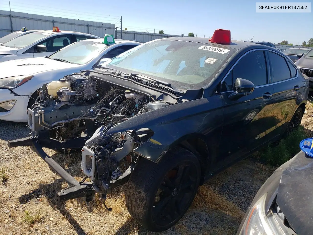 3FA6P0K91FR137562 2015 Ford Fusion Titanium