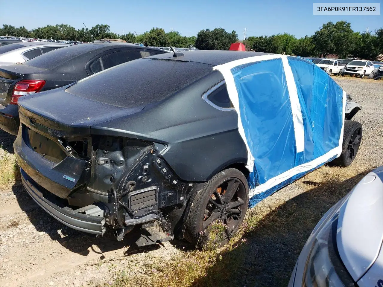 3FA6P0K91FR137562 2015 Ford Fusion Titanium